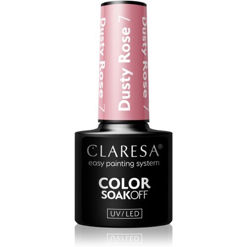 Claresa SoakOff UV/LED Color Dusty Rose gel lak za nokte nijansa 7 5 g Cijene