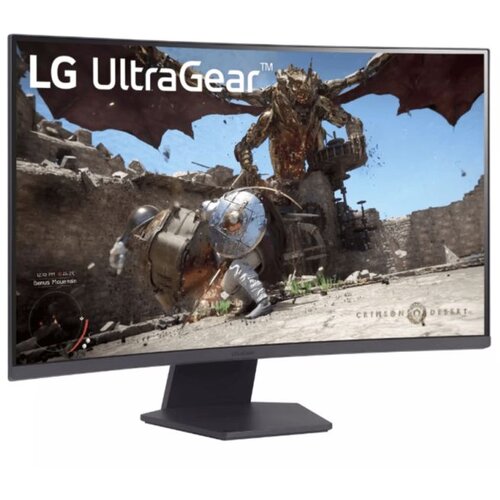 LG 32&amp;quot; UltraGear 32GS60QC-BCurved, VA, QHD,... Slike