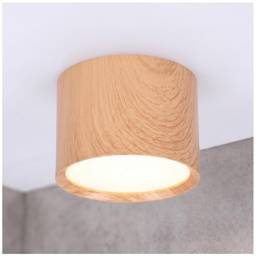 Brilagi Kupatilsko spot svetlo SMOOTH 1xGX53/15W/230V 60x82 mm u dekoru hrasta IP54 Slike