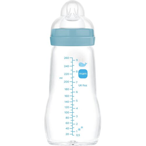 Mam steklenička steklena Feel good 260ml sort Slike