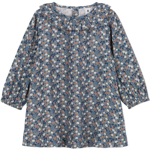 Petit Bateau Kratke obleke CELESTA Modra Slike
