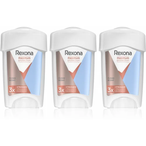 Rexona Maximum Protection Clean Scent kremasti antiperspirant za redukciju znojenja (ekonomično pakiranje)