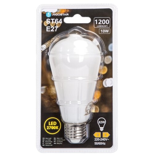 Aigostar led sijalica ST64 E27/10W/230V 2700K Slike