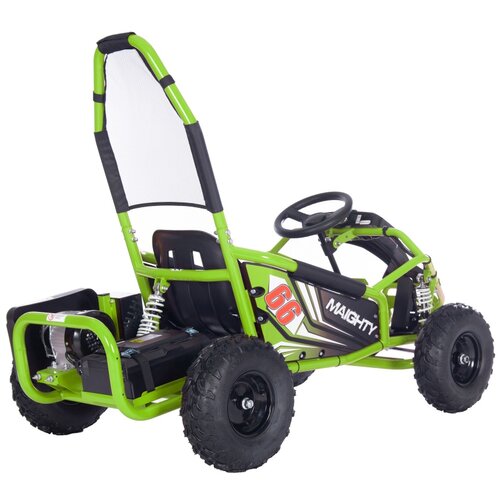  Gokart na akumulator MAIGHTY 1000W - zeleni Slike