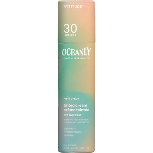 Attitude Oceanly - PHYTO-SUN Tinted Moisturizing Sunscreen SPF 30 - 30 g Cene
