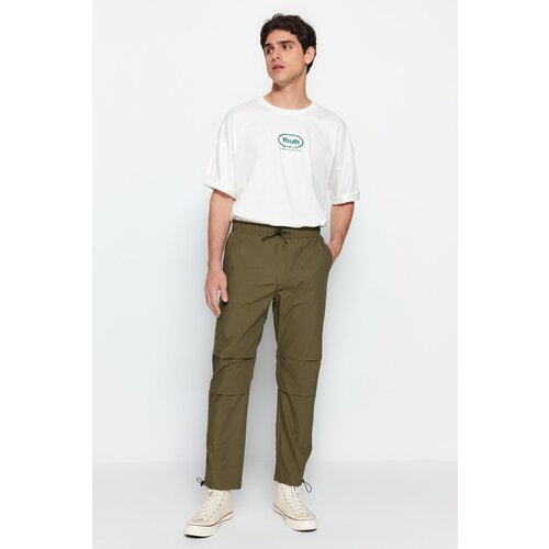 Trendyol Pants - Khaki - Joggers Slike