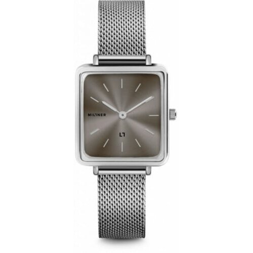 MILLNER Women's watch with stainless steel belt in silver Royal Cene