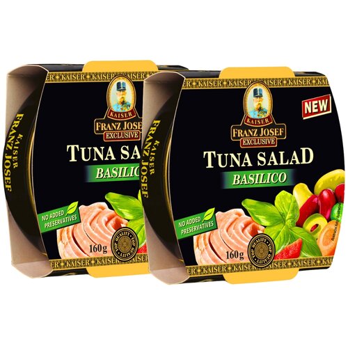 Franz Josef tuna basilico salata, 160g, 2 komada Cene