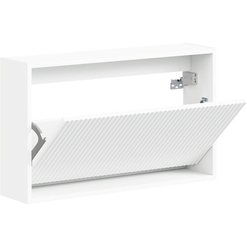  Ormar za cipele na zidu ARNHEM 71 x 17 x 43 cm Bijela Slike