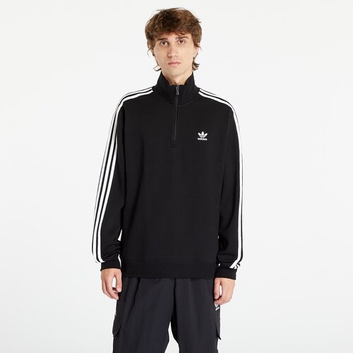 Adidas Adicolor 3-Stripe Half-Zip Crewneck Black/ White Slike