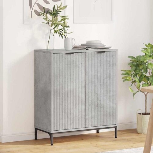 vidaXL Ormarić / Komoda Beton siva 69.5 x 33 x 82 cm Konstruirano drvo Cijene