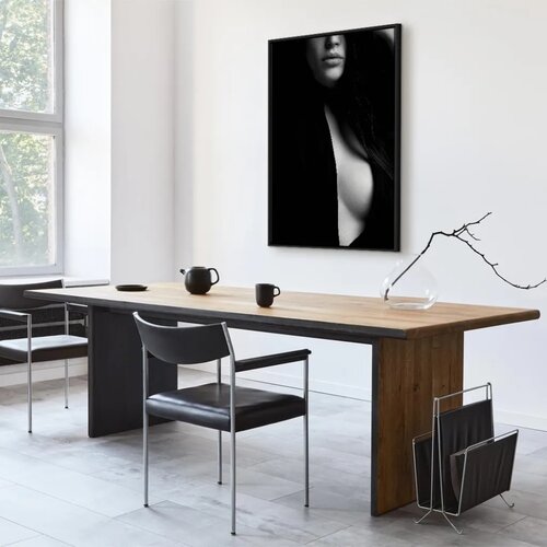  Slika - Sensual Elegance (1 Part) Vertical 60x90 U crnom drvenom okviru Slike