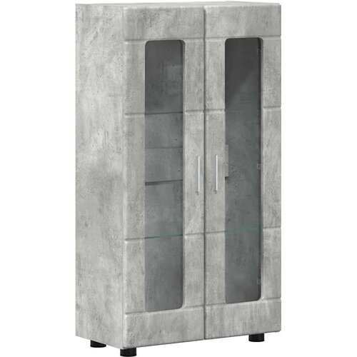  Kreveta Betonski sivi 55 5 x 29 x 100 cm Konstruirano drvo Slike