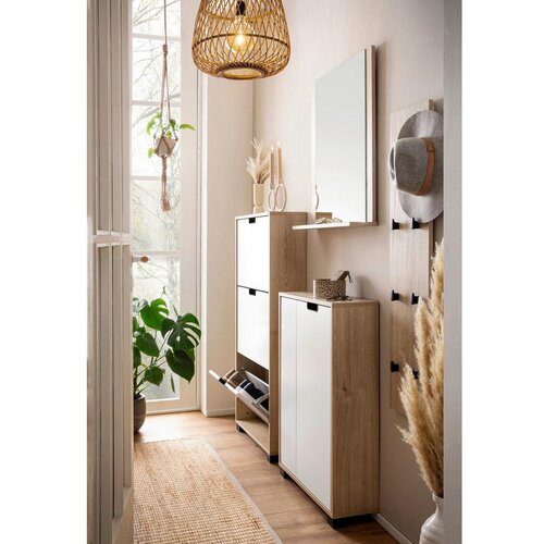 MID.YOU Garderobni Panel Emmik, Barva Hrasta Slike