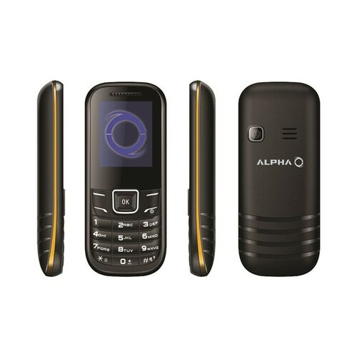 Alpha D1 Žuti 1.77, 600mAh, DualSIM mobilni telefon Slike