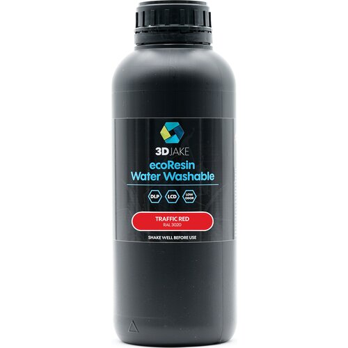 3DJAKE ecoResin Water Washable Verkehrsrot - 1.000 g Cijene