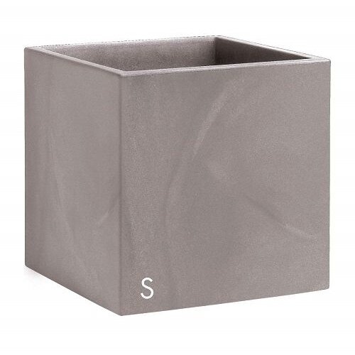 Nicoli Cubo Momus saksija 35x35cm/ siva Cene