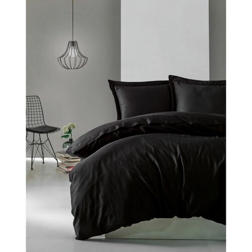 Posteljina Satenska posteljina (135x200) Elegant Black Cene
