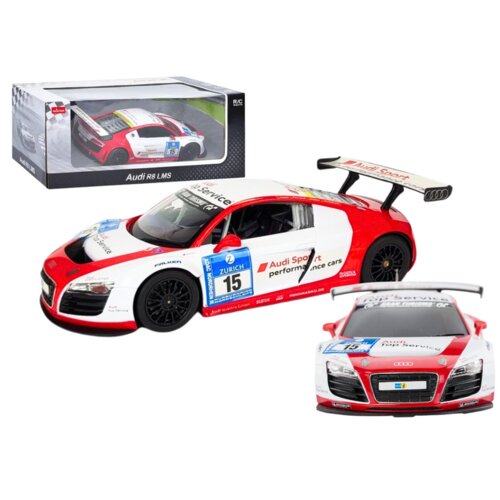  Auto r/c 1:24 na daljinsko upravljanje sportski audi r8 lms bijeli Cene