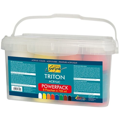  Akrilne boje Kreul Solo Goya Triton / set od 8 x 750 ml (set akrilnih) Cijene