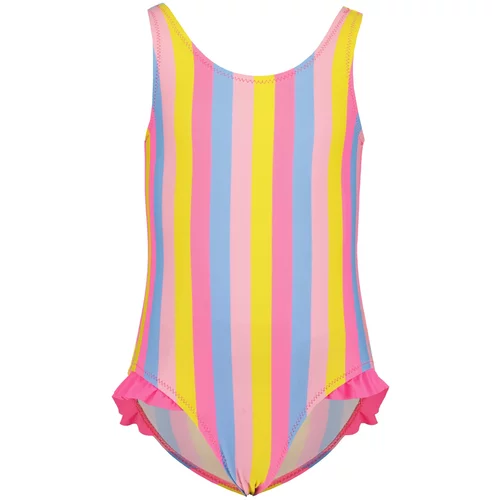 Blue Seven Jednodijelni kupaći kostim svijetloplava / žuta / roza / roza