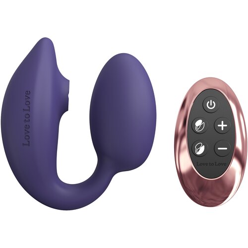 Love To Love LWonderlover - vibrator za G-točku koji stimulira klitoris (ljubičasti) Cijene