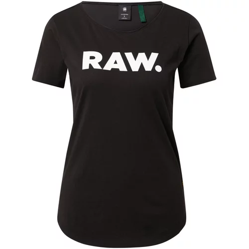 G-star Raw Majica črna / bela