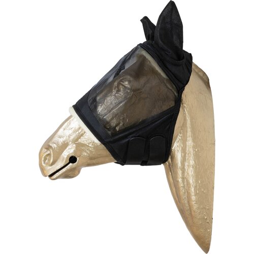 Kentucky Horsewear Maska proti insektom &amp;#039;Skin Friendly with ears&amp;#039;, Black - Cob Slike