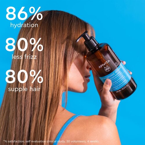 Apivita Hyaluronic Hydra Moisturizing Shampoo hidratantni &amp;scaron;ampon 500 ml Slike