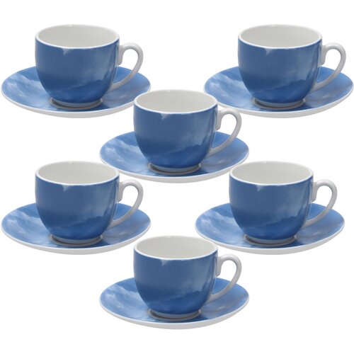 Tognana Set &scaron;oljica za kafu Colorplay, 6 komada, Plavi Cene