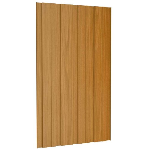  panel 36 pcs Prirodna 80 x 45 cm Pocinčani čelik - Svijetlo drvo 80 x 45 cm 36 Slike