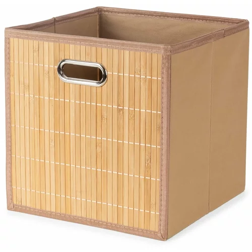 Compactor Bambusova kutija za pohranu u prirodnoj boji 31x31x31 cm –