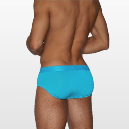 C-IN2 Minimal slip gaće srednjeg struka od modala &amp;ndash; Bobby plava Slike