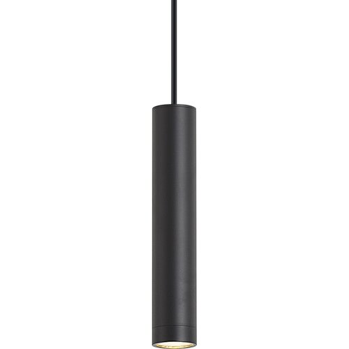 QAZQA Dizajnerska viseča svetilka črna GU10 50mm IP44 - Tuba Cene