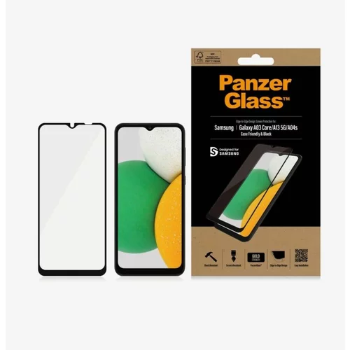 Panzerglass zaštitno staklo za Samsung Galaxy A03 core/A13 5G/A04s case firendly black