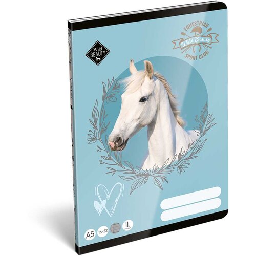 ICO ICO: Lizzysuli Wild Beauty Sport Club črtni zvezek za 2. razred Cene