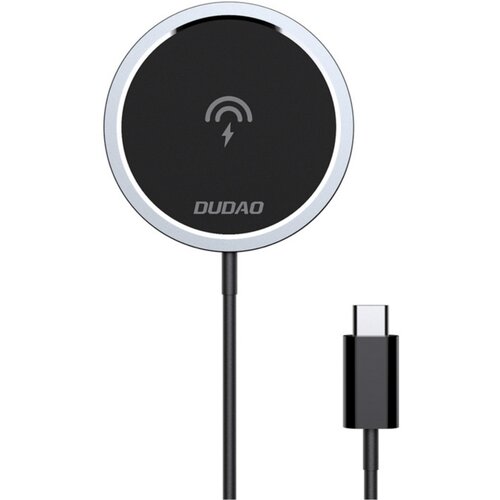 Dudao Brezžični polnilnik A12XS 15W MagSafe združljiv - Črna Slike