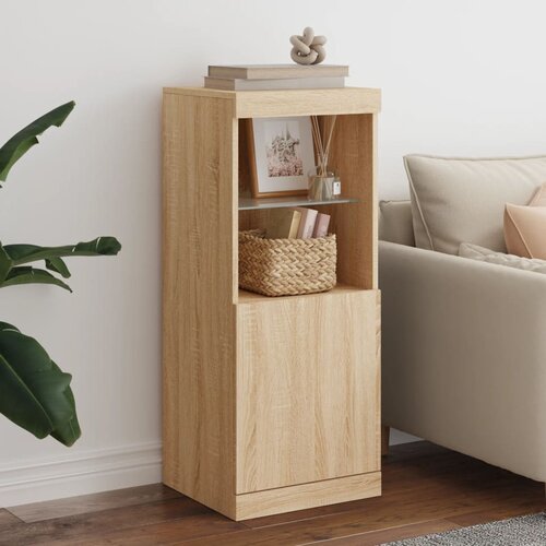 The Living Store Komoda z LED lučkami sonoma hrast 41x37x100 cm - Komoda, (21661176) Cene