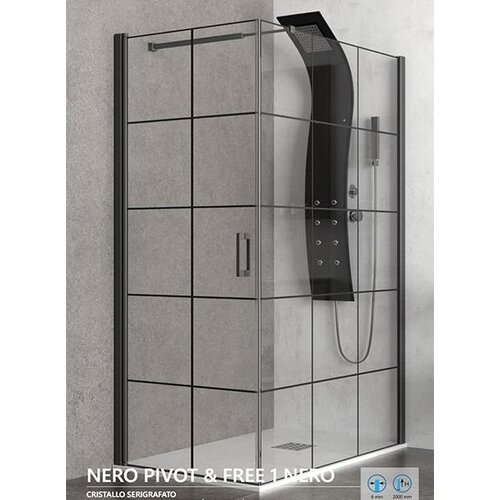 Karag Tu&amp;scaron; kabina Nero Pivot Free 70x80 Slike