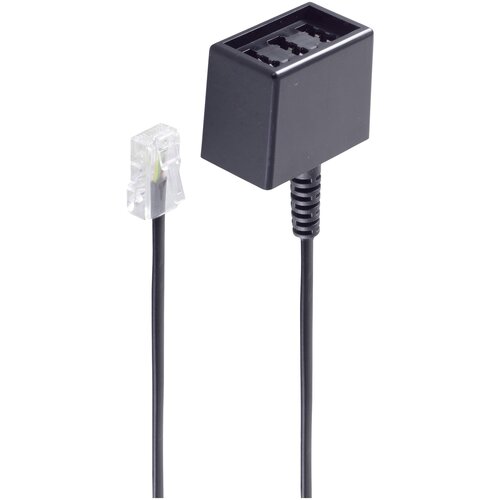 Shiverpeaks isdn adapter [1x RJ45 vtič 8p4c - 1x ženski konektor tae-nfn] 0.15 m črna, (20411206) Cene