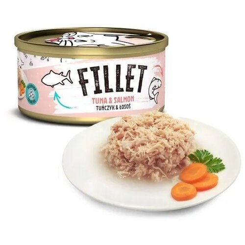 Mr. Bandit fillet - tuna with salmon 80g Slike