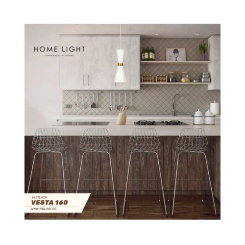 Vesta 160 VISILICA 1*E27 WHITE/GOLD Slike