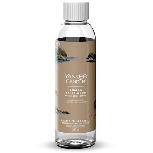 Yankee Candle Amber &amp;amp; Sandalwood aroma difuzer zamjensko punjenje 200 ml Slike