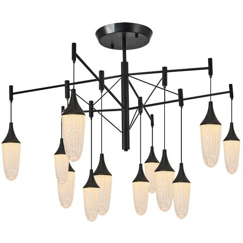Opviq luster L1308, crni Cene