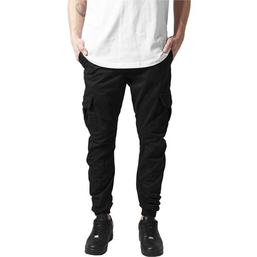 Urban Classics Cargo Jogging Pants black Slike