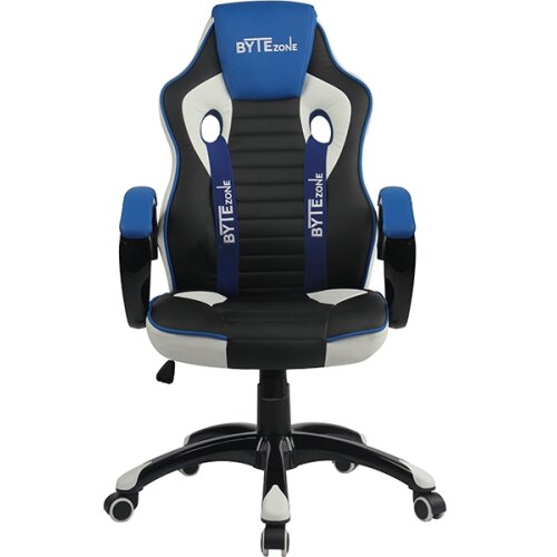Bytezone Gaming stol Racer PRO (črno-siv-moder) Slike