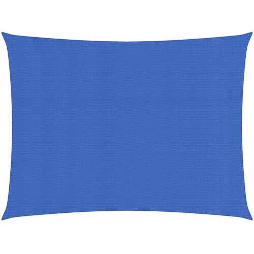 vidaXL Senčno jadro 160 g/m² pravokotno modro 3,5x4,5 m HDPE, (21254221) Cene