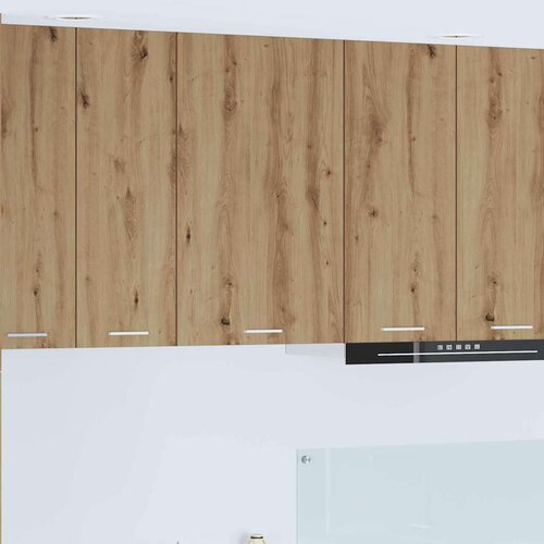 vidaXL viseći ormarić riga umjetnički hrast i bijela 50 x 31 x 80 cm Cijene