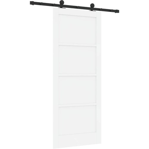  Klizna vrata ORKDAL Bijela 83 x 202 cm Masivna borovina Slike