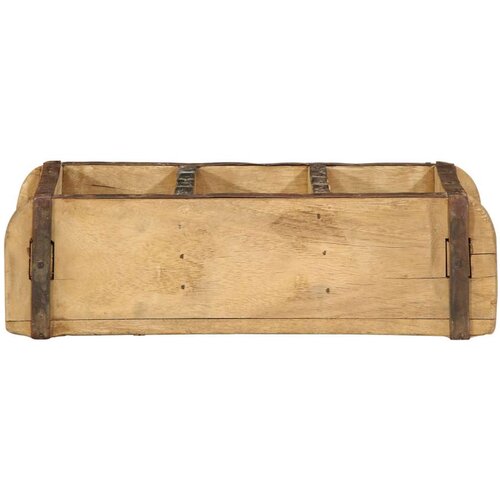 Poslužavnici 4 kom 30x14x9 cm Čvrsto drvo od recikliranih materijala Slike